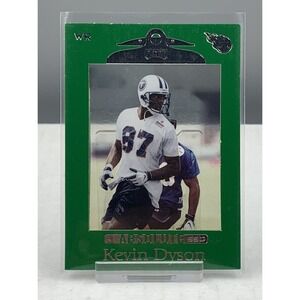 1999 Playoff Absolute SSD Green Border Kevin Dyson #107 Tennessee Titans‎